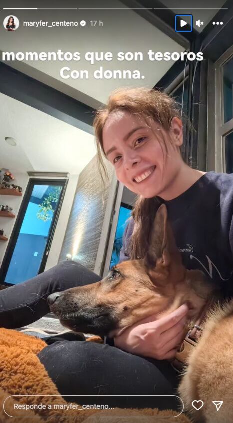 Maryfer Centeno se refugia en sus mascotas tras la muerte de Yorkie