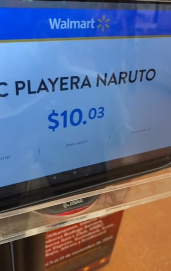 Playeras de Walmart a un precio de 10 pesos