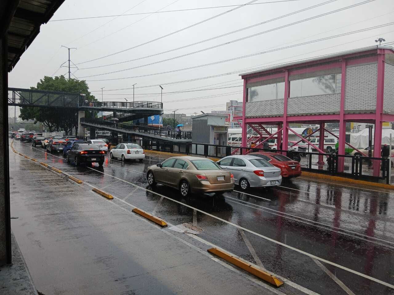 Avenidas afectadas por las lluvias