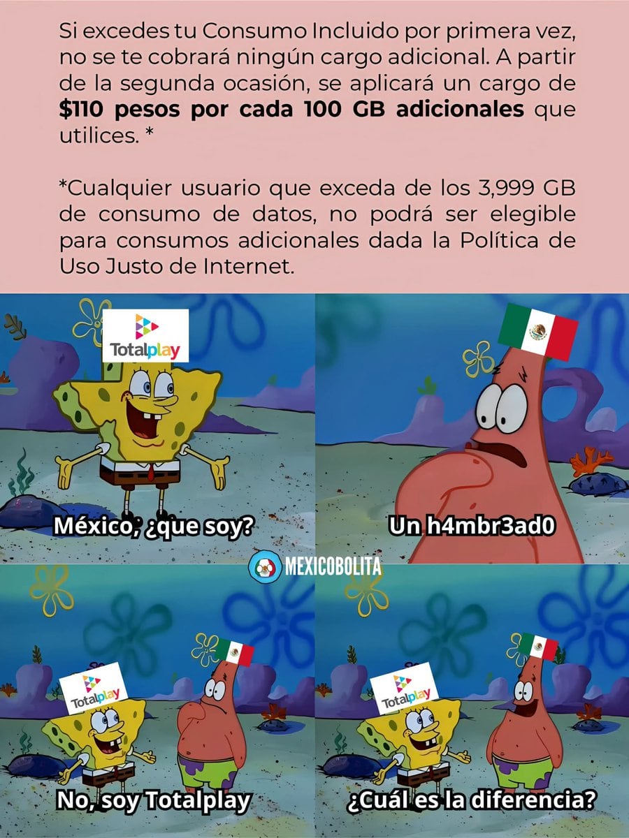 Memes Telmex vs Totalplay