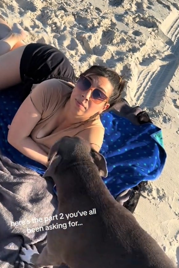 Cacha a su esposo infiel con la amante en la playa y así enfrentó a los descarados