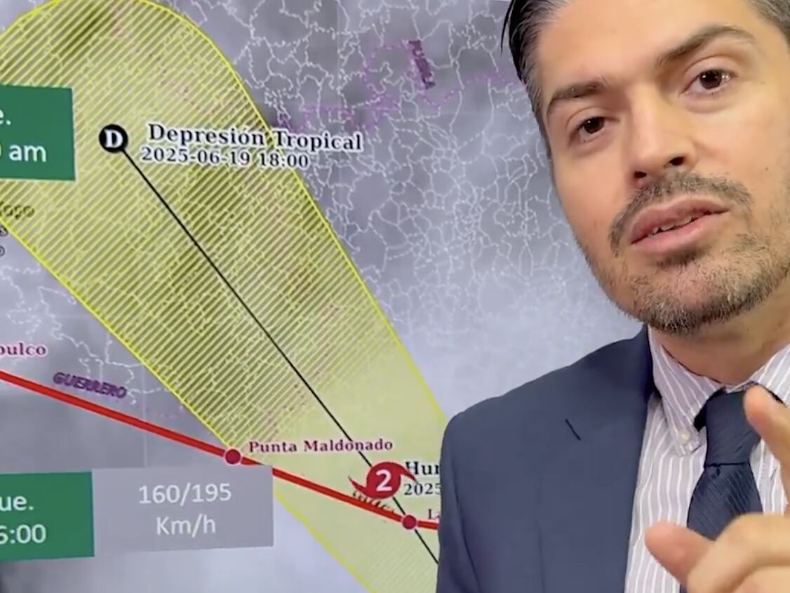 Fabián Vázquez Romaña, director del Servicio Meteorológico Nacional de la Conagua