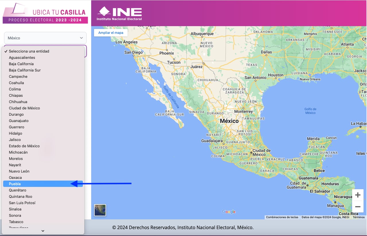 CÓMO LOCALIZAR TU CASILLA DE LAS ELECCIONES 2024 EN PUEBLA