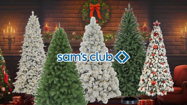 Árbol de Navidad en Sam’s Club con descuento