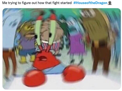 Memes de House of the Dragon y Sir Criston Cole