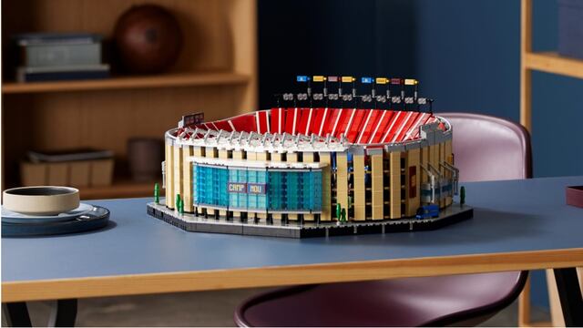 LEGO lanza set del estadio Camp Nou