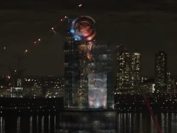 Escudo del Capitán América en 'Spider-Man: No Way Home'