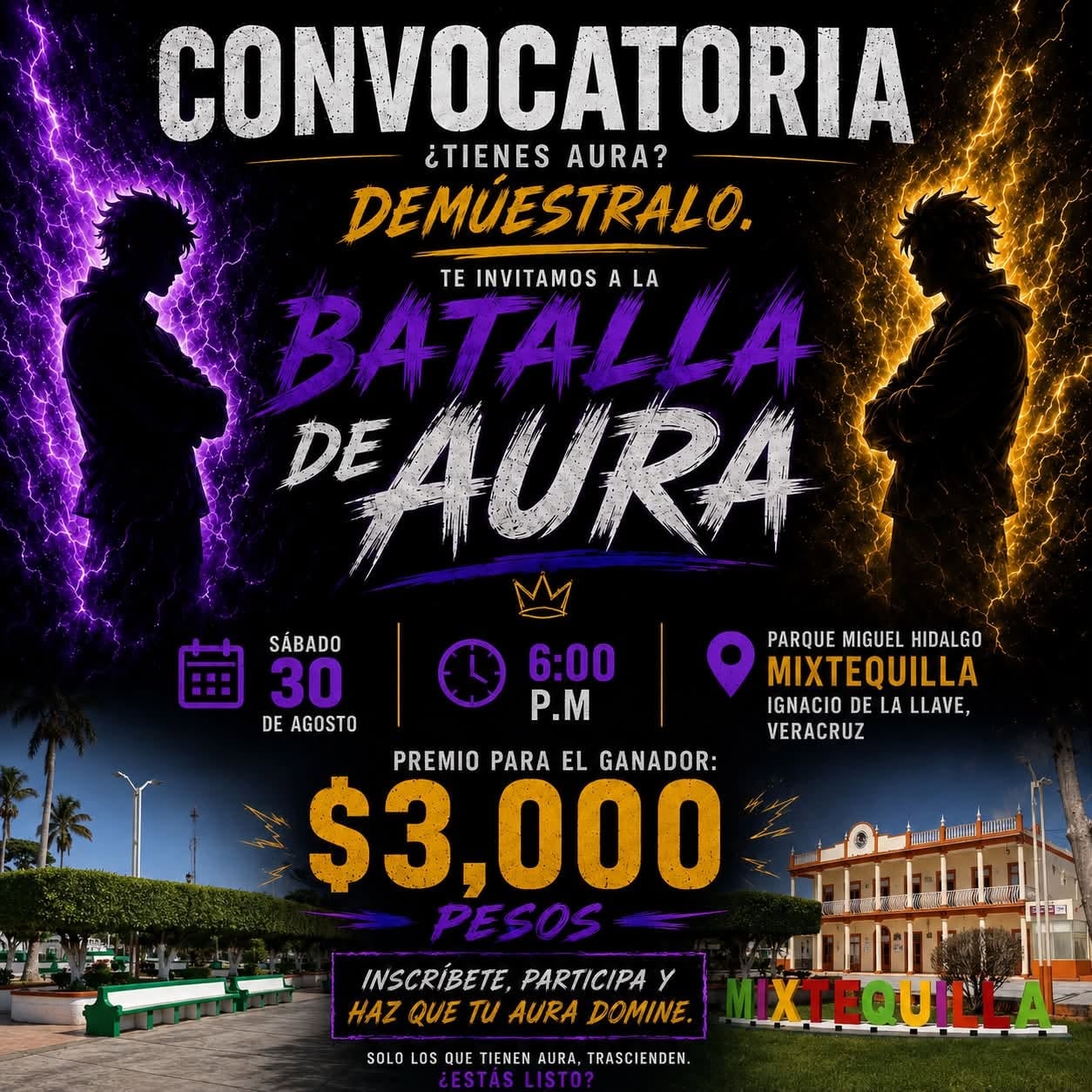 Prohíben batalla de “farmear aura” en Veracruz por falta de permisos
