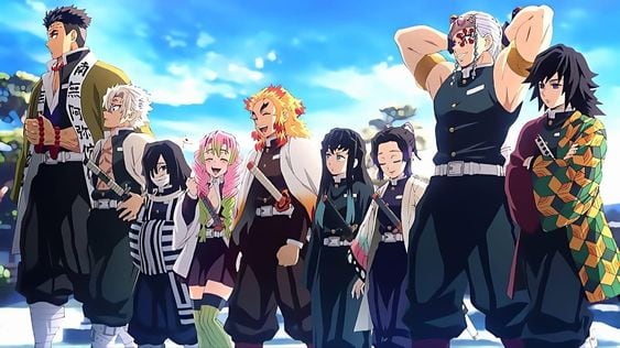 Fondo de Kyojuro Rengoku de Demon Slayer: Kimetsu no