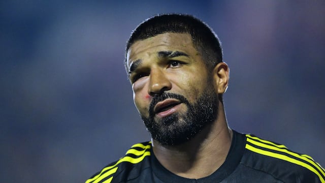 Rodrigo Aguirre fue uno de los jugadores que el portero Andrés Sánchez lesionó