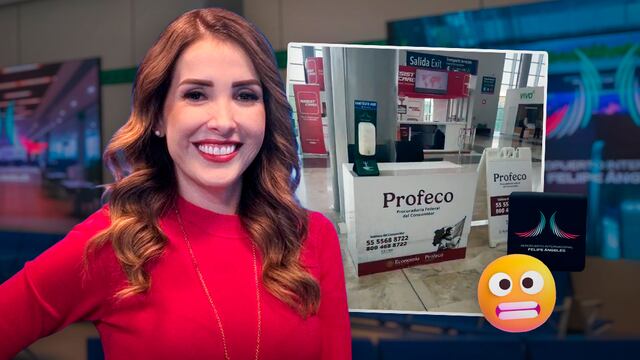 Azucena Uresti exhibe único módulo de Profeco en AIFa sin personal