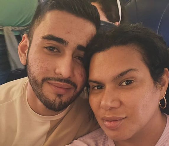 Kimberly La Más Preciosa y su esposo Óscar Barajas