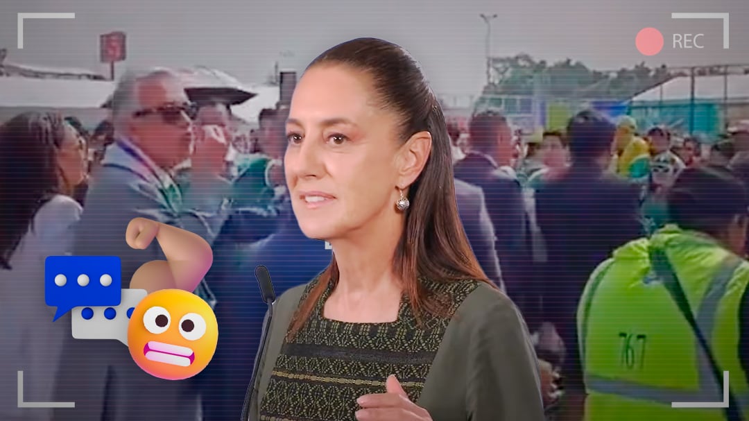 Sheinbaum sobre los abucheos a Salinas Pliego: “Se creen sus propios bots”