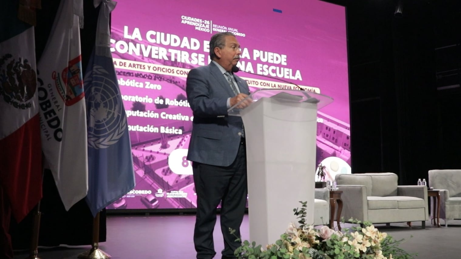 Escobedo impulsa el aprendizaje permanente ante red mundial de UNESCO