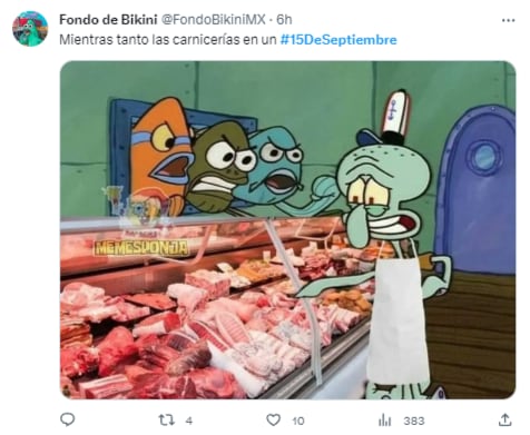 Memes por el 15 de septiembre