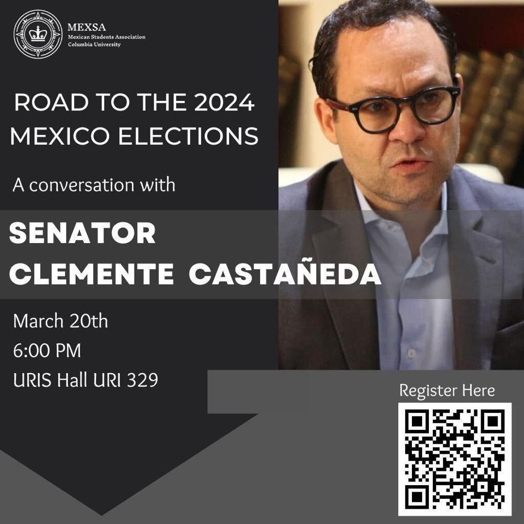 Clemente Castañeda advierte en Estados Unidos que México está en riesgo de una regresión