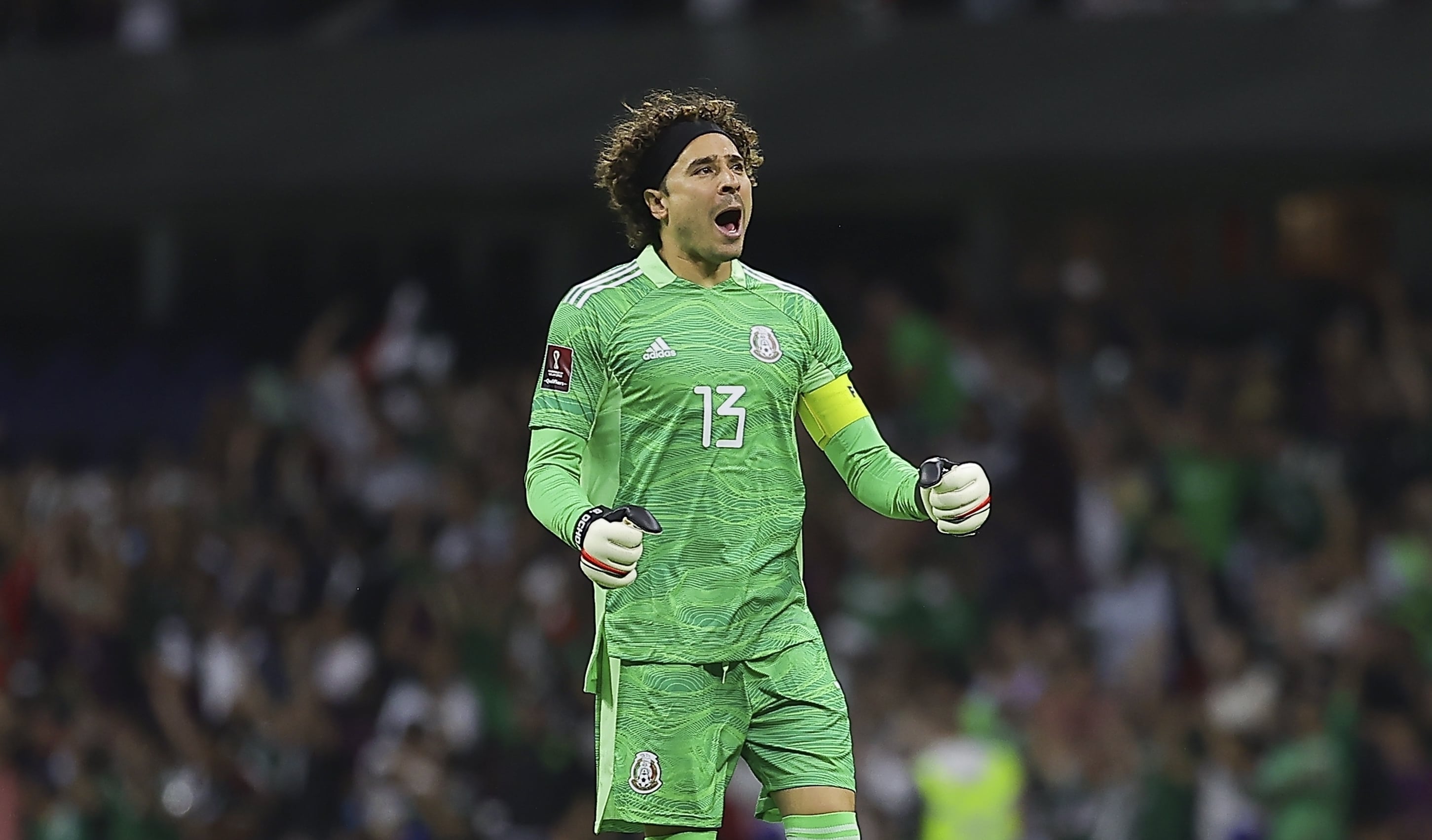 Guillermo Ochoa con la Selección de futbol de México