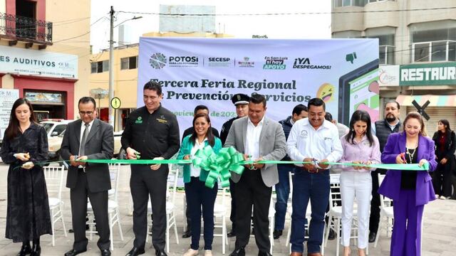 Tercera Feria Regional de Prevención y Servicios en Rioverde