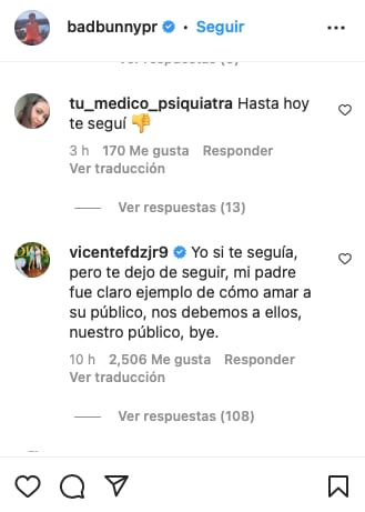 Bad Bunny pasa a ser el más odiado y sus fans se arrepienten de seguirlo