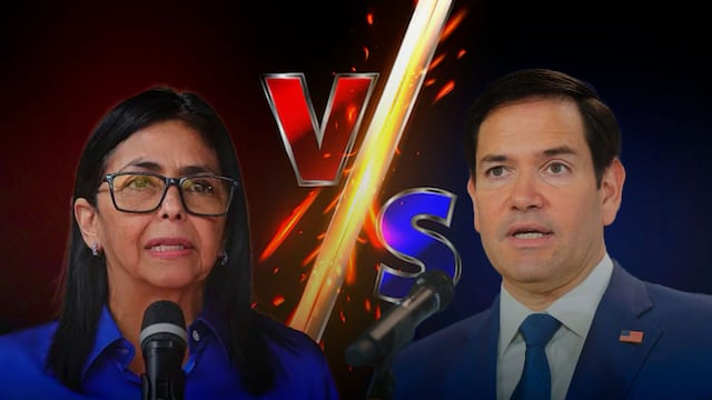 Marco Rubio amenaza a Delcy Rodríguez