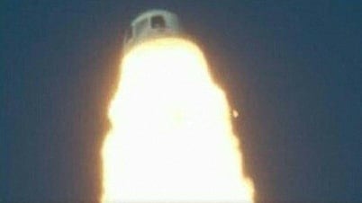 Cohete de Blue Origin, hermana de Amazon, se estrella tras el despegue