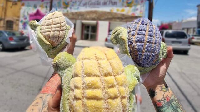 Conchaelote, pan de dulce en forma de mazorca