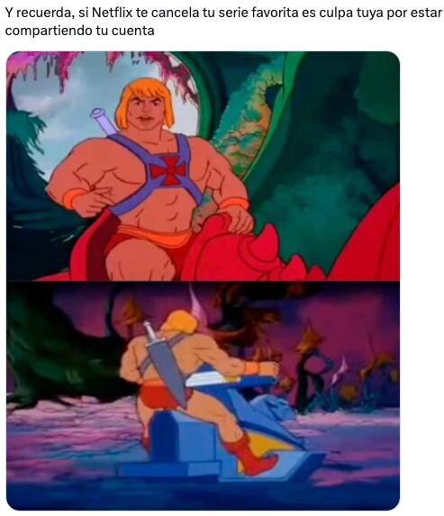 Memes tunden a Netflix por la polémica de sus cuentas compartidas