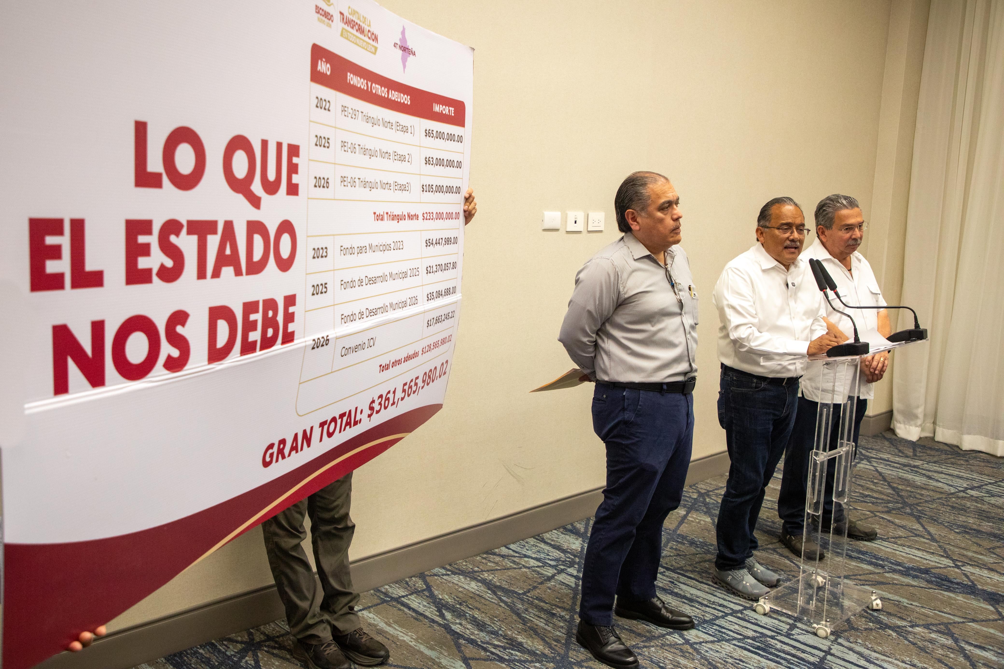 Andrés Mijes rechaza acusaciones de Samuel García y destaca avances en Escobedo.