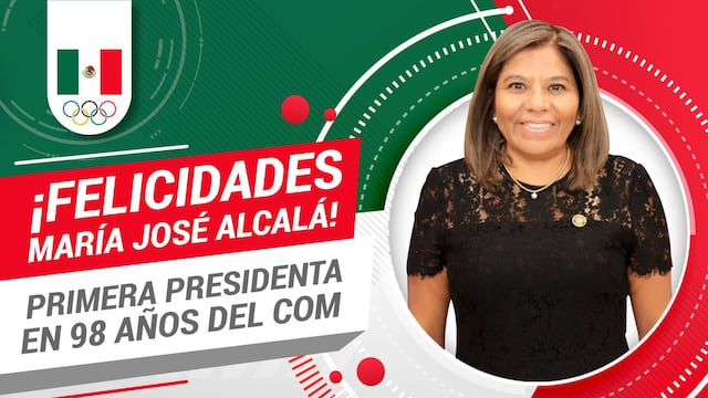 María José Alcalá, nueva presidenta del Comité Olímpico Mexicano