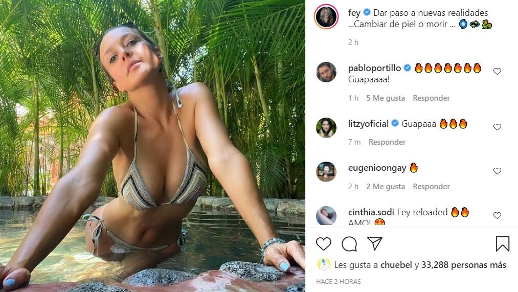 Fey comparte foto sexi en Instagram