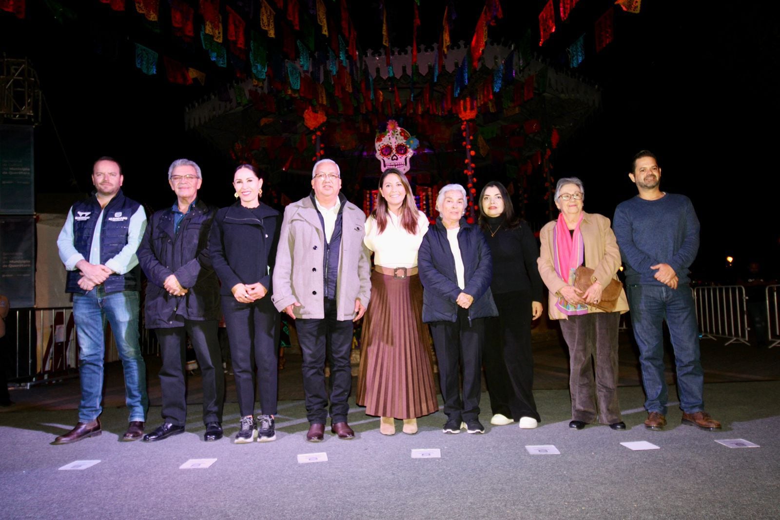 Felifer Macías inaugura Festival de Día de Muertos 2025 en Querétaro.