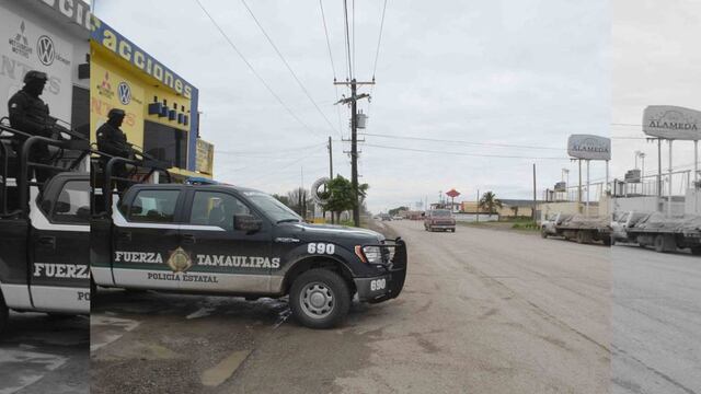 Detienen en Matamoros a 4 personas con droga, armas y millones de pesos en efectivo