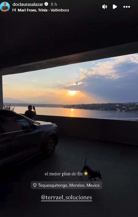 Laura Salazar y Romina Marcos presumen fin de semana romántico en Tequesquitengo