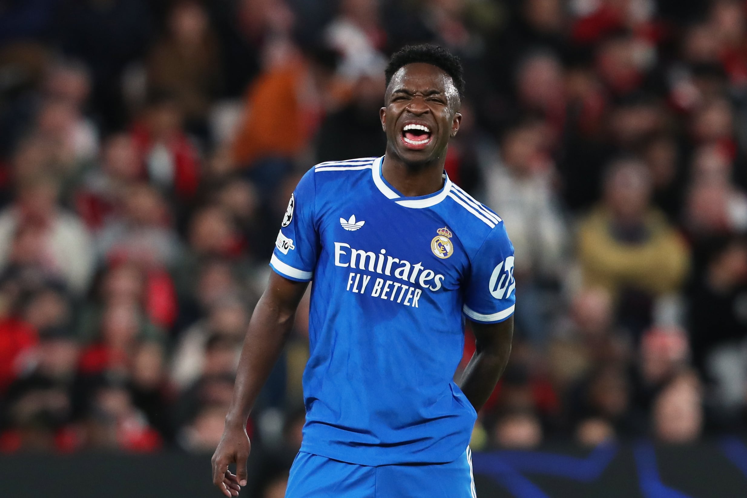 Vinícius Jr. anotó en la Champions League