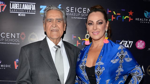 Eric del Castillo y su hija Verónica