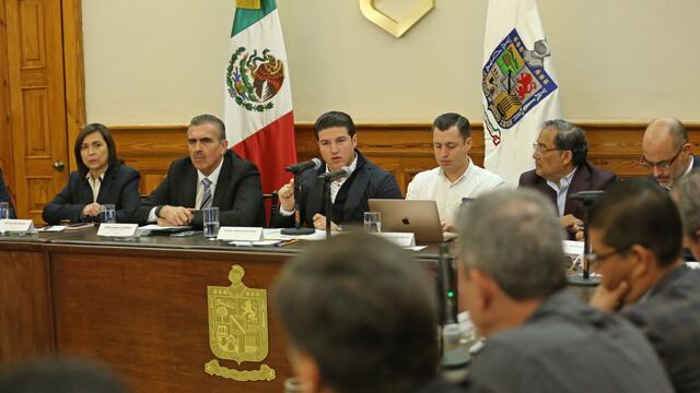 Samuel García en los trabajos de la Mesa de Coordinación Metropolitana