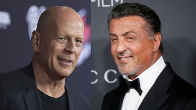 Sylvester Stallone habla de la enfermedad de Bruce Willis, quien padece afasia