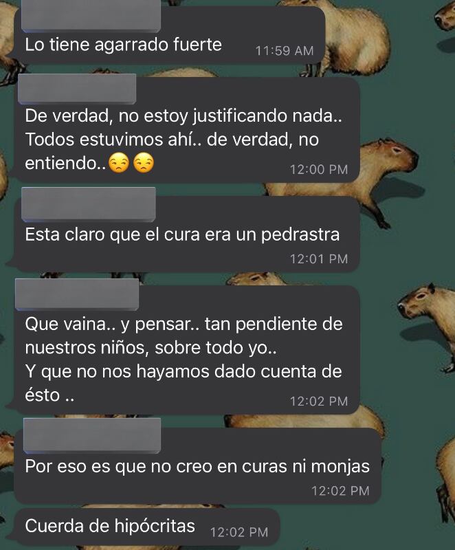 Conversación de la familia de Kenz Torres
