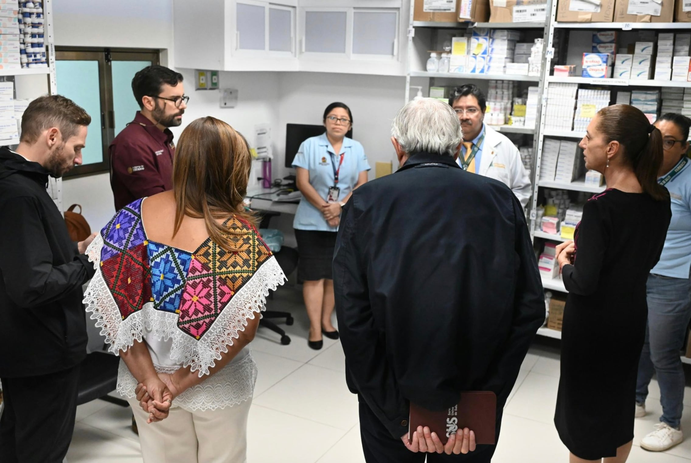 Claudia Sheinbaum recorrió el Hospital Infantil del IMSS Bienestar en Chetumal