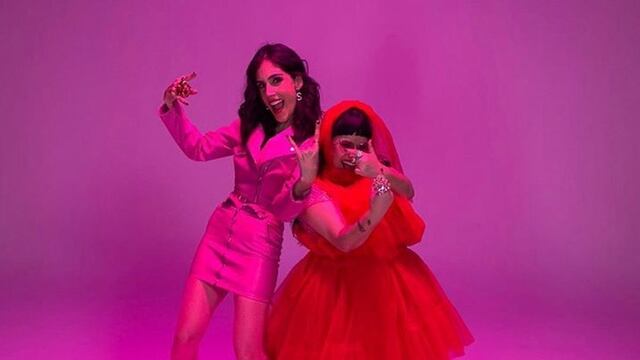 Sandra Echeverría junto a Amandititita