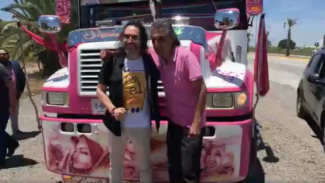 Marco Antonio Solís conoce a uno de sus fans