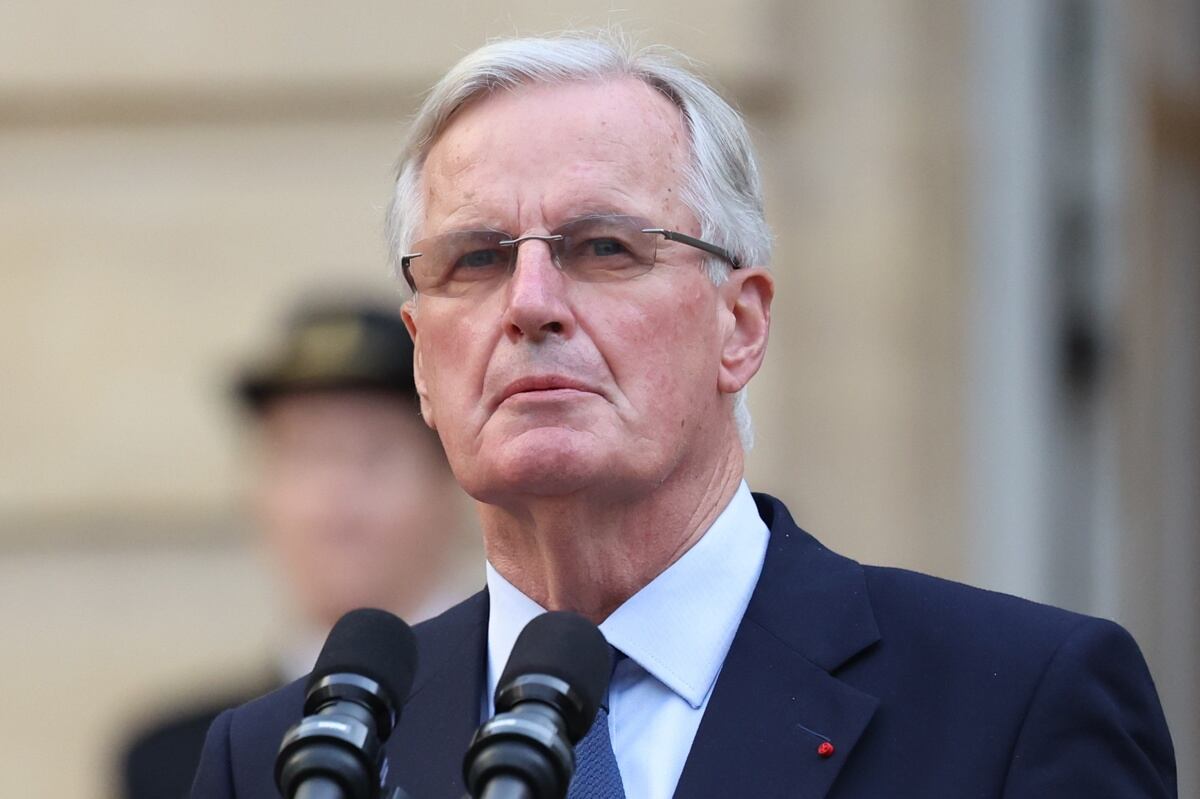 Michel Barnier, primer ministro de Francia