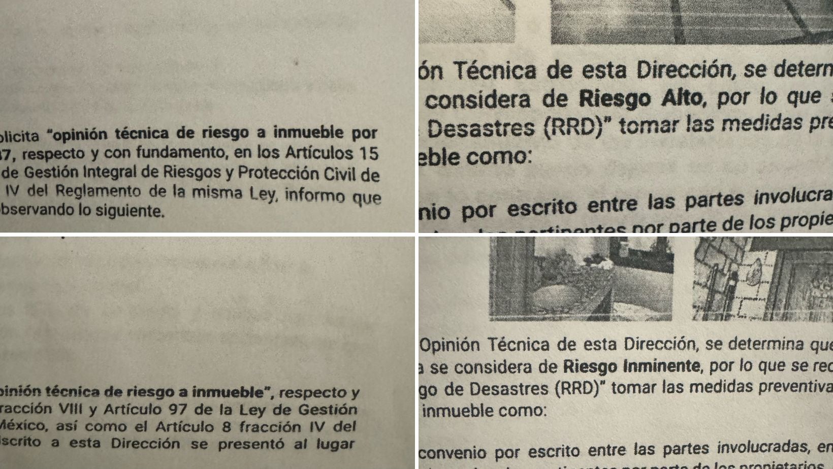 Denuncian a constructora por causar socavón bajo una casa