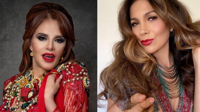 Lucía Méndez y Paty Manterola.