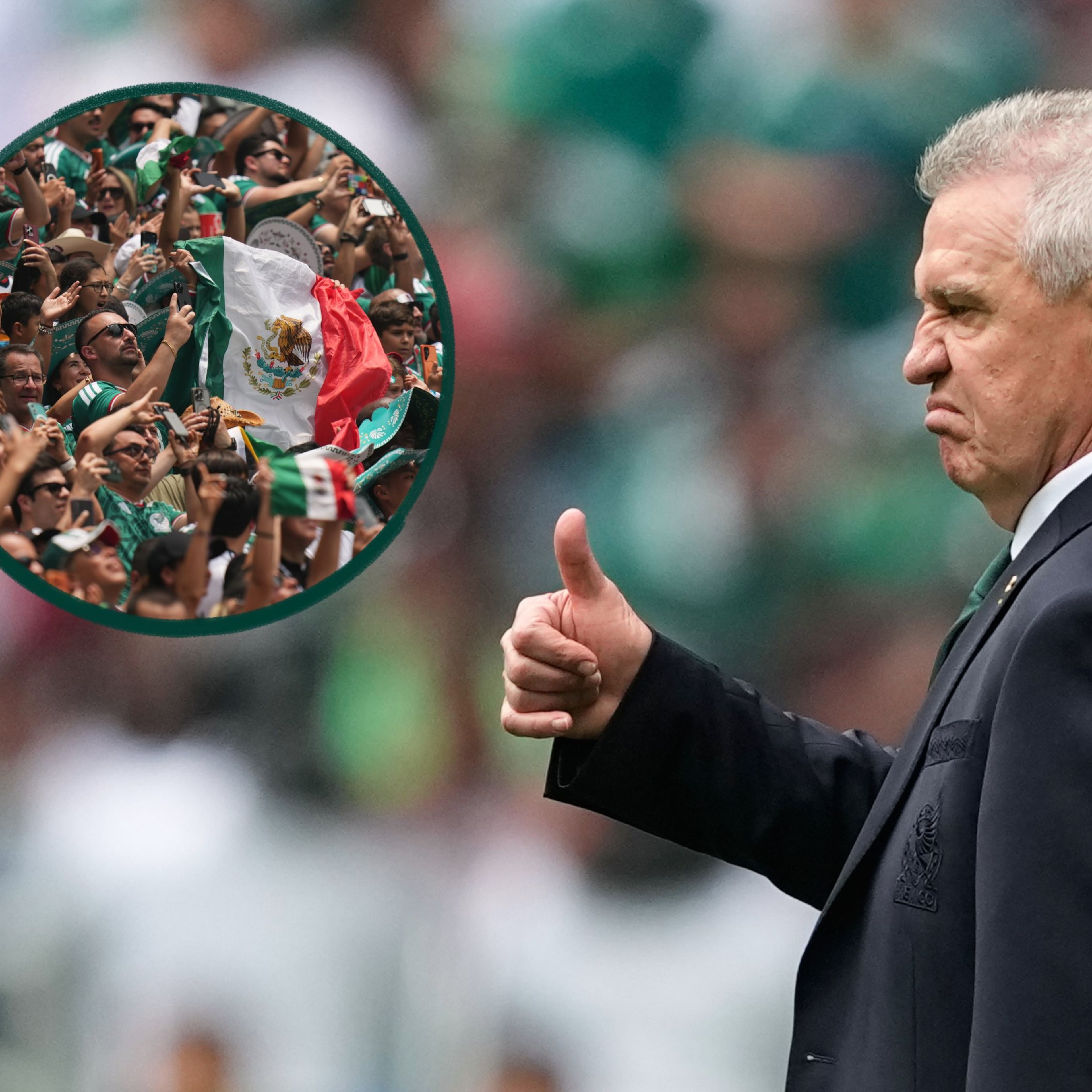 Javier Aguirre celebra el respaldo de la afición mexicana en el Mundial 2026