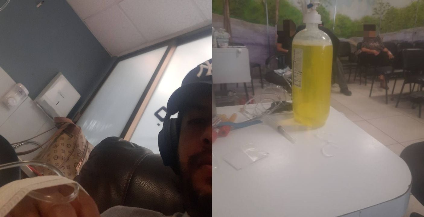 Paciente relata su mala experiencia en clínica de sueros vitaminados de Hermosillo