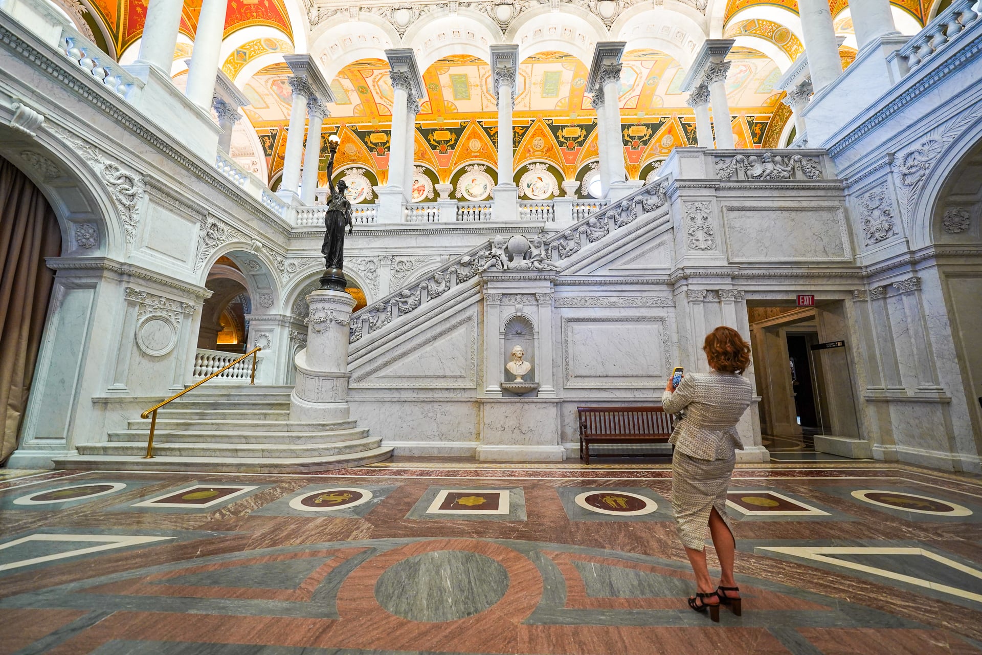 Beatriz Gutiérrez en Washington