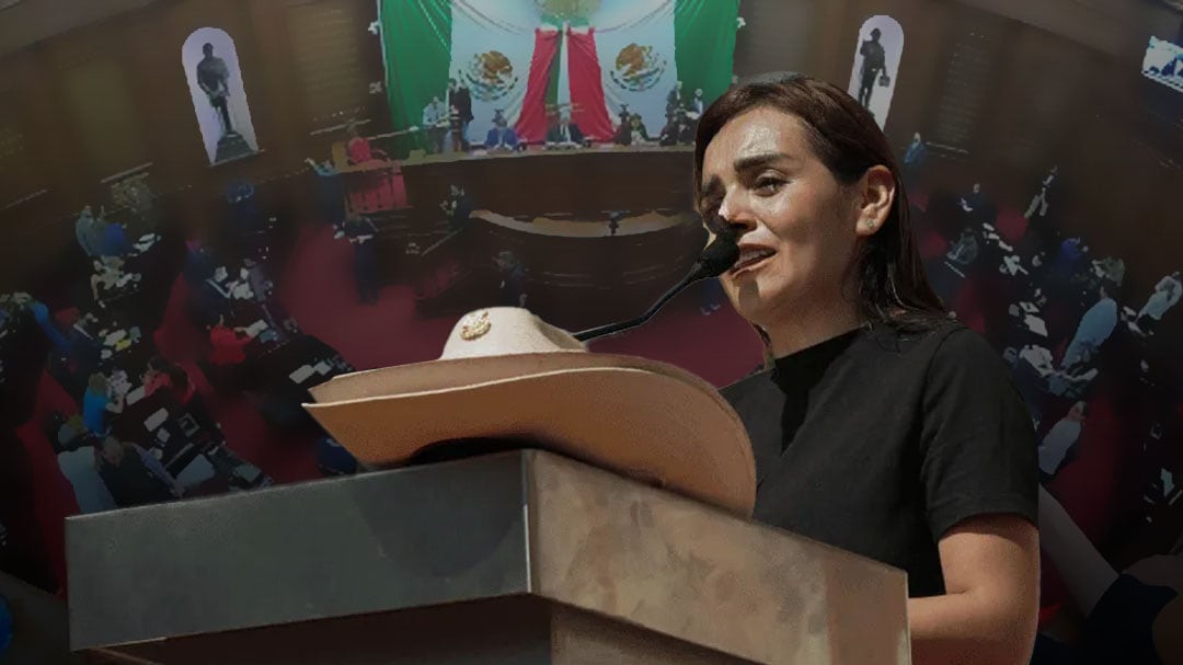 Grecia Quiroz rinde protesta como alcaldesa de Uruapan ante el Congreso de Michoacán