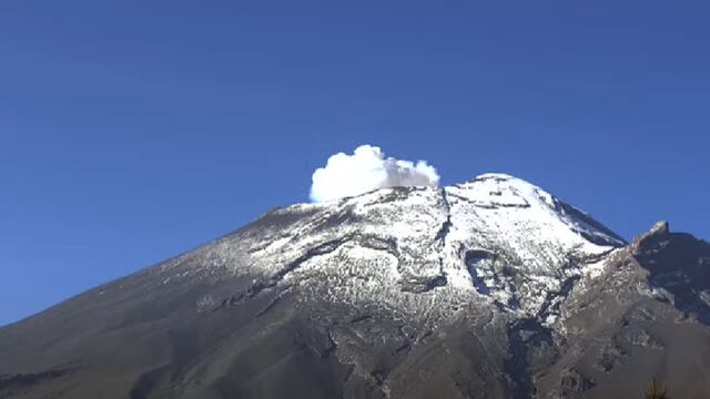 Volcán Popocatépetl el 9 de junio