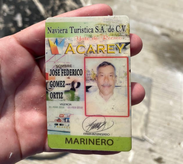 José Federico Gómez, marinero del AcaRey, murió por huracán Otis